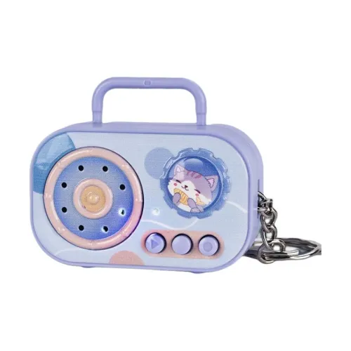 HUXIAOKE Винтаж Лента Записыватель Брелок Украшение Креативный Шуточный Игрушка