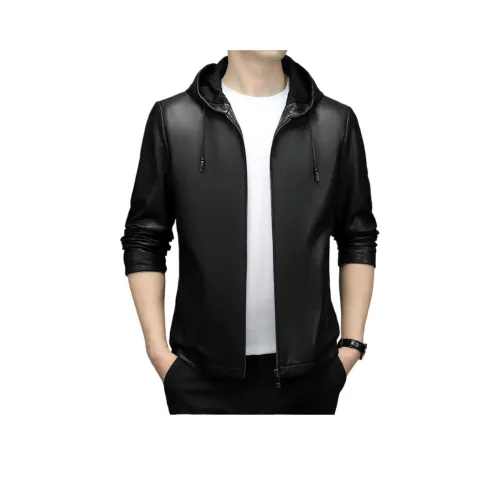 TIFAN Мужские кожаные куртки