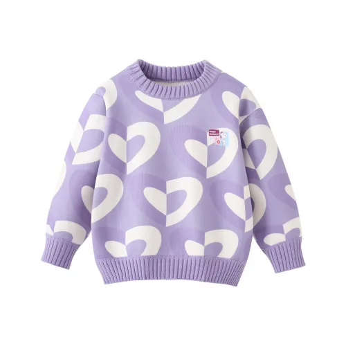 SNOOPY Свитер Фиолетовый Children Возраст 3-7 лет