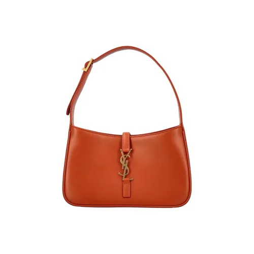 SAINT LAURENT LE5A7 Кожа Сумка Сумка через плечо Женская Оранжевая
