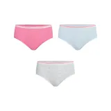 Розовый красный + светло-синий + светло-серый фотиния [3 упаковки]