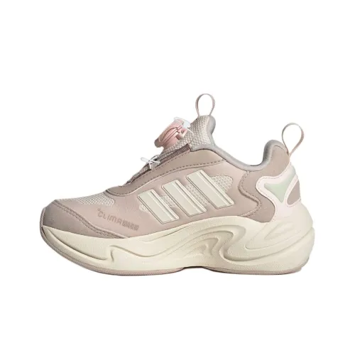 Adidas CLIMAWARM Противоскользящий Устойчивый к истиранию Отскок Термический Низкий Топ Детские Повседневные Кроссовки Розовый Зеленый Детский