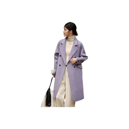 Still Quiet Фиолетовое Женское Пальто