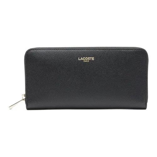 Lacoste Кошелек из коровьей кожи женский черный