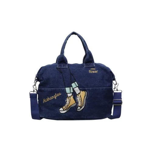 Fitchell Denim Bag Standard Women's Multicolor Fitchell Деним Сумка Стандартная Женская Многоцветная