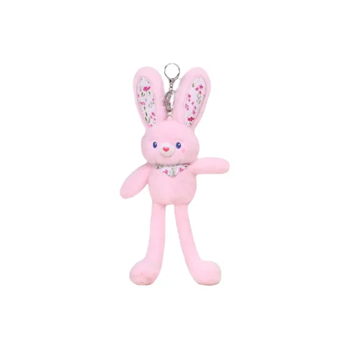 Blue Waterfront Милый Pull TAB Кролик с длинными ушами Плюшевая подвеска 30 см Рекомендуемая высота