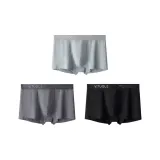 [Купите 3, получите 1 бесплатно, упаковка того же бренда, мужское нижнее белье] Темно-серый + Светло-серый + Черный