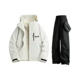 Хаки [Пиджак без подкладки] + Крутые черные штаны