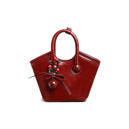 MILLIE'S Коровья кожа с синтетической кожей через плечо сумка обычная женская красная