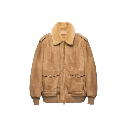 PRADA Хаки Мужские Куртки