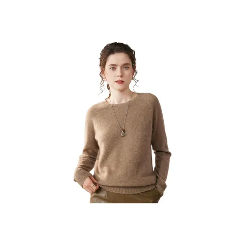 H YXIANG Кашемир Свитер Женские