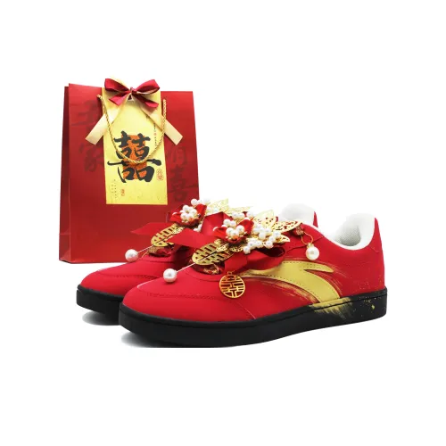 ANTA Устойчивые к истиранию низкие кроссовки для скейтбординга женские