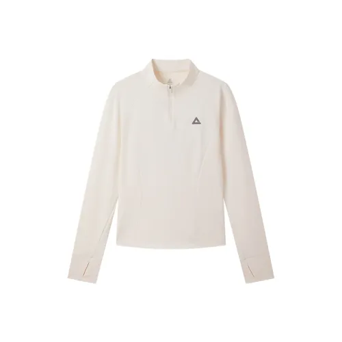 PEAK Экрю Женские T-рубашки