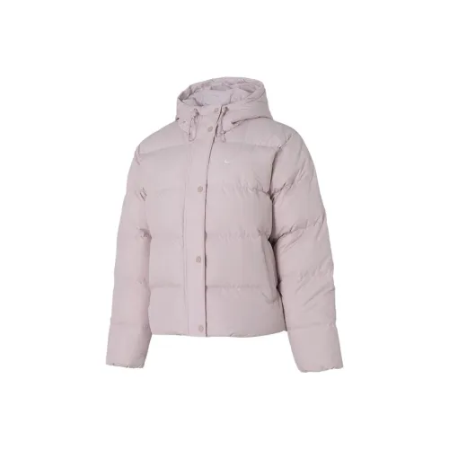 Nike Розовый Женские Пуховые Куртки