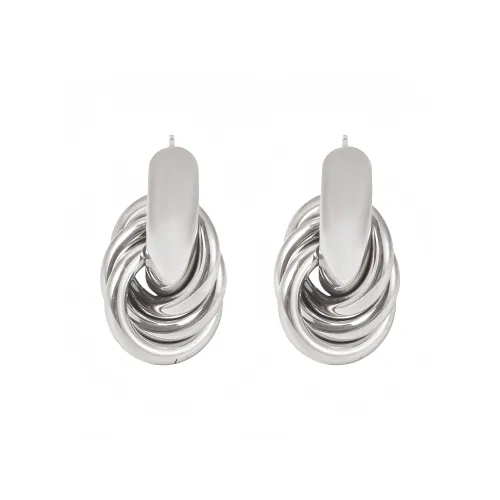 Quarqor Титановые и Стальные Серьги-гвоздики Женские