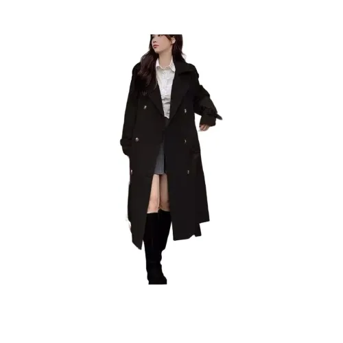 SIXUSICHOU Женская тренч-куртка