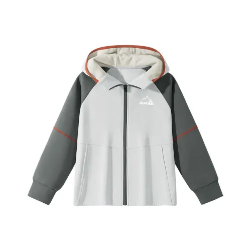 PEAK Темно-серый PK Линия Гора Гравировка Фильм K Kids Топы