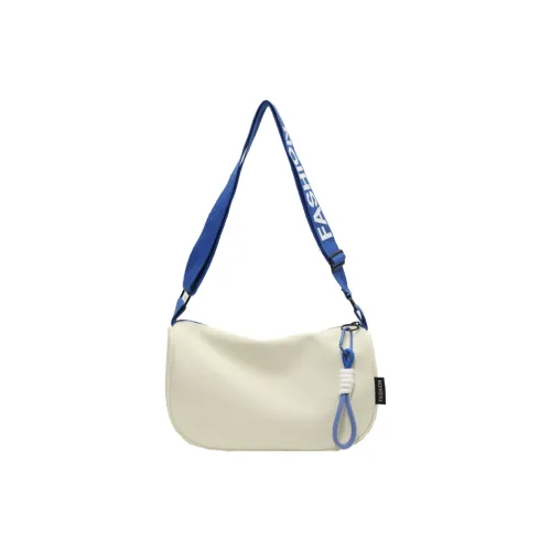 BAODIDAISHU Ткань Плечевая Сумка Стандартная Унисекс Белый Синий Белый Черный Черный