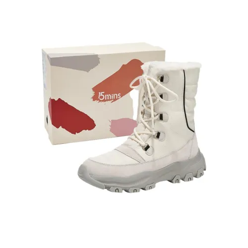 15 MINS 17,5cm Сноубутсы 4CM Женские