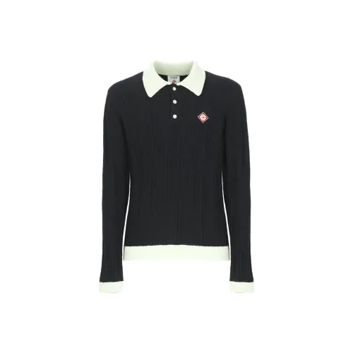 CASABLANCA Мужская черная поло