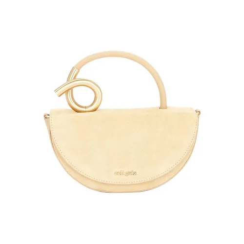 CULT GAIA Замша Одно плечо Сумка Женская Песочного цвета