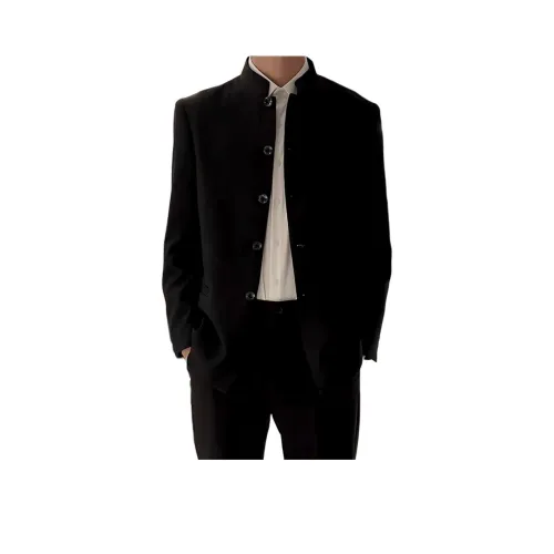 City Hipster Черный Унисекс Костюмы Чжуншань