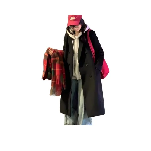 GIUHF Черное Унисекс Пальто