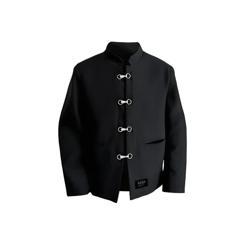 SZSX Черный Унисекс Деловые костюмы