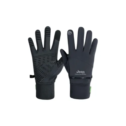 Jeep Флис Aoli Neoprene Microfiber Перчатки с проводящим волокном Унисекс