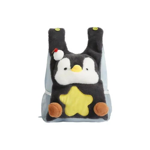 Bywhich Плюшевый с Полиэстер Рюкзак Женские Коричневый серый