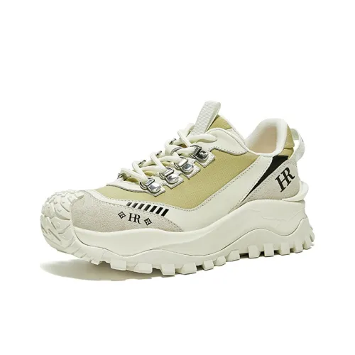 HR Low-Top Crepe Sneakers Ecru Women's