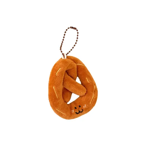 Nodding Bud Bug Милый Причудливый Мультяшный Food Круассан Сумка Алгинат Кольцо Плюшевый Брелок 8 см Высокий