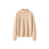 Коричневый козий кашемир, бежевый