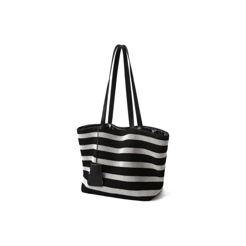 PT'SON Ткань Тоут Сумка Сумка через плечо Стандартная Женская Черная