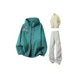 Сказка Зеленый+Светло-Серый Штаны+Абрикосовый Подкладка