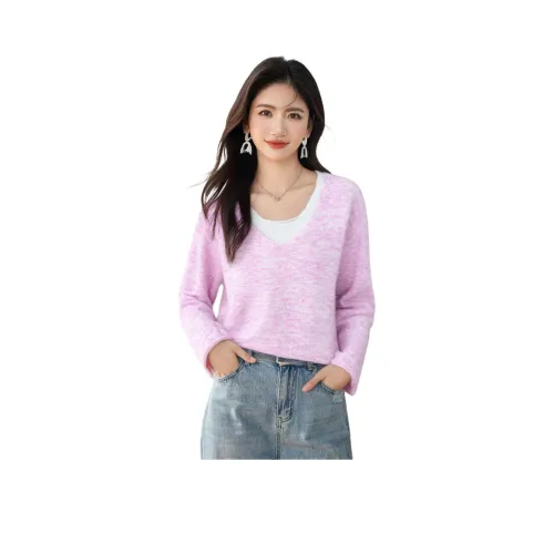 IWZI Розовый Фиолетовый Женский Трикотаж