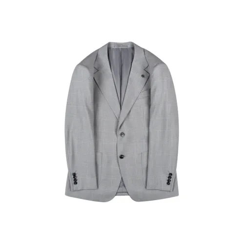 Raidy Boer Gray Plaid Men's Business Suits Raidy Boer Серый Клетка Мужские Деловые Костюмы