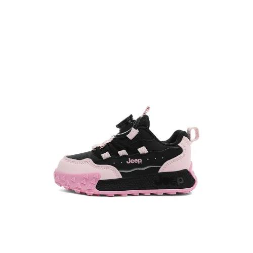 Jeep Endless Run Collection Низкие кроссовки для бега черные и розовые детские