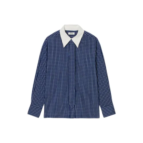 Sandro Темно-синие женские рубашки