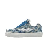 Джинсовый синий (синие шнурки)