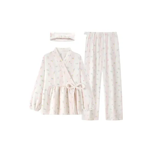 Gongdie Розовый Женский Пижамный Комплект