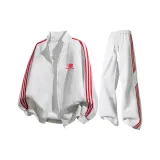 Бело-серый вереск + Бело-серый с красными полосами K