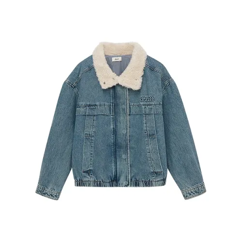 d'zzit Синий Женские пуховики