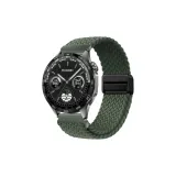 Темно-оливково-зеленый нейлон, магнитный ремешок