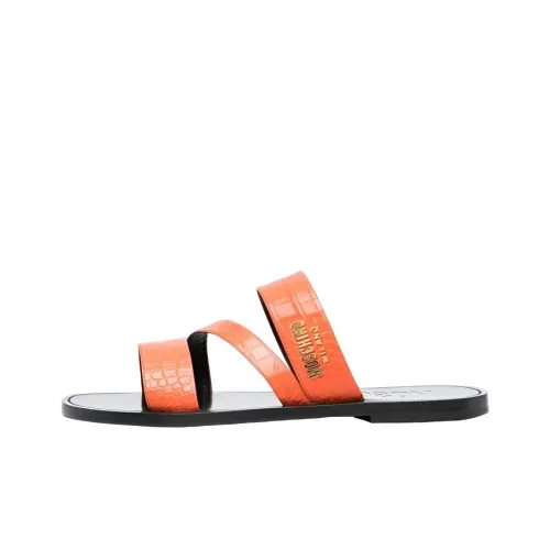 MOSCHINO Стильный Sandal Men's Orange