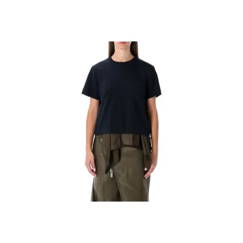 Sacai Бирюзовый Женские T-рубашки