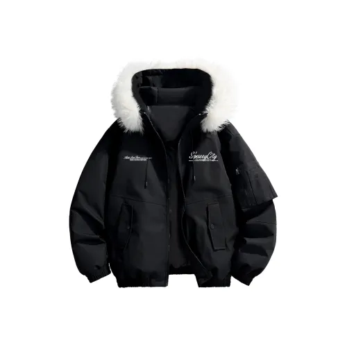 Qnxeey Унисекс Пуховики