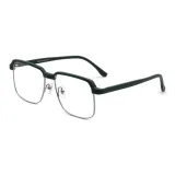 Матовый зеленый [Совместимо с близорукостью] + Защита от синего света, 0 диоптрий, меняющий цвет [Серый, Коричневый, Синий, Фиолетовый, Розовый, Оранжевый]