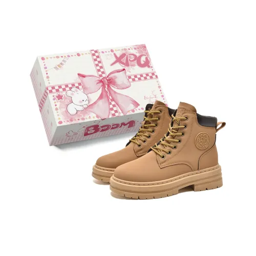 XPQ Martin Boots Жёлтый Коричневый Женский
