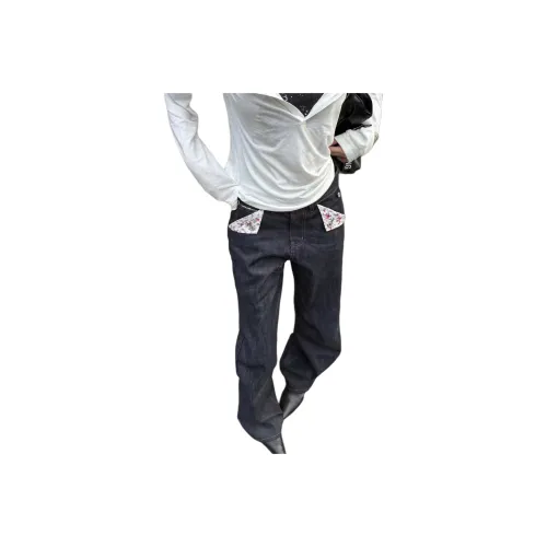 OG96 LAB Темно-синий Унисекс Джинсы